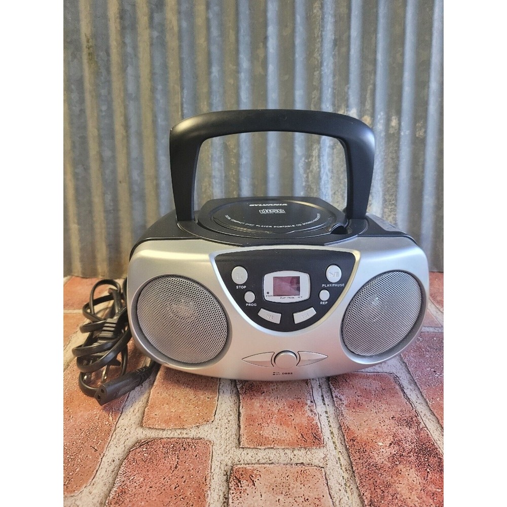 Sylvania Compact Disc Digital Audio Portable Stereo Radio System